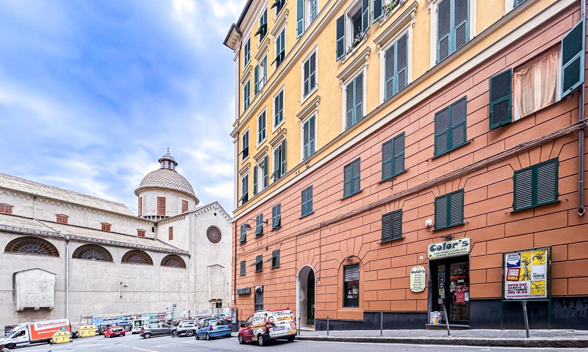 Galia Rooms It Self Check In H24 Генуя Экстерьер фото